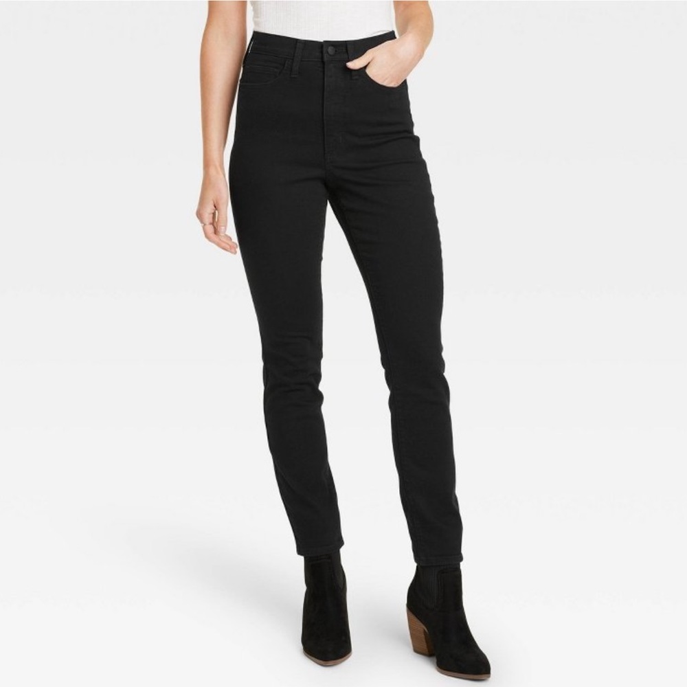 Universal Thread Black Wash Skinny Jeans